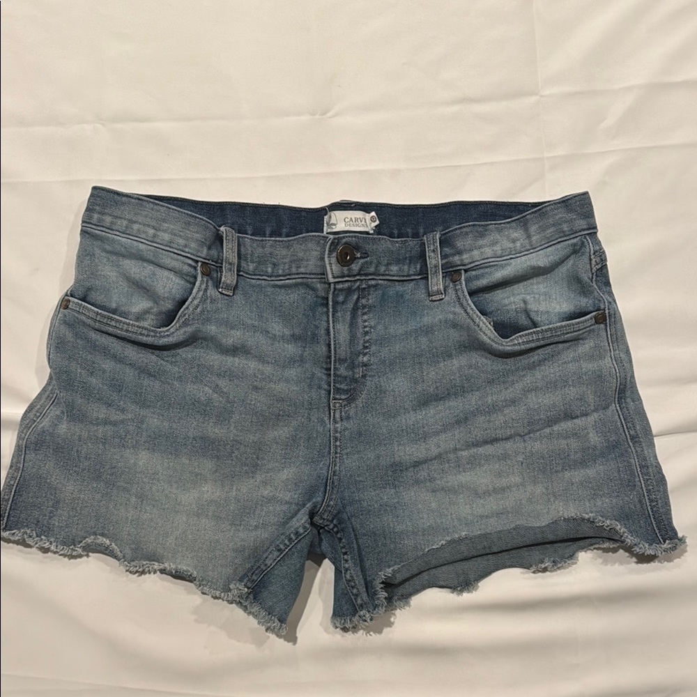 Carve Denim Blue Women's Shorts